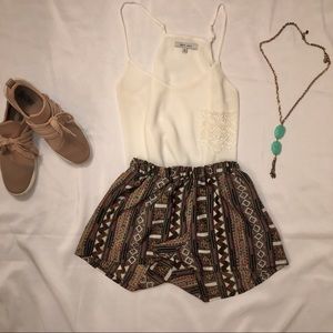 Print shorts